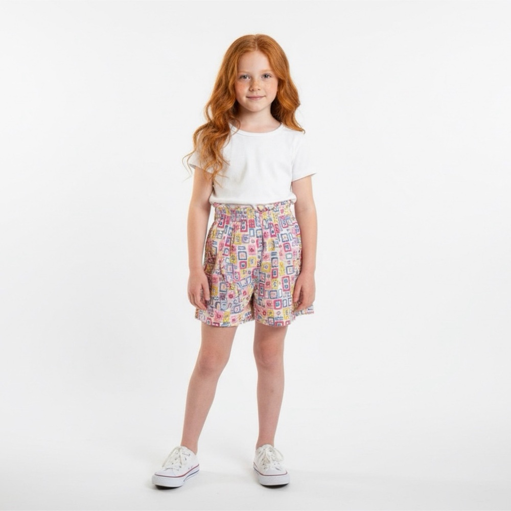 Girl’s Flower Shorts